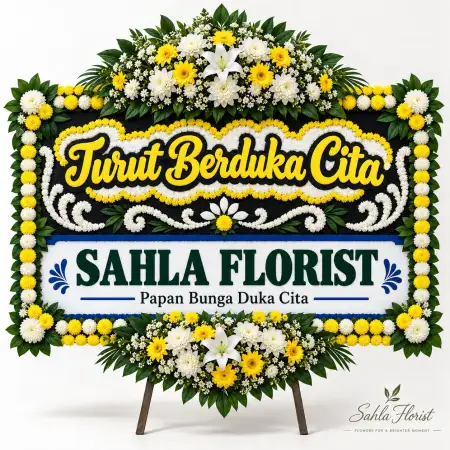 Papan Bunga Duka Karawaci